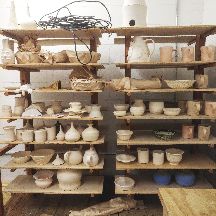 bisqueware ready for glazing